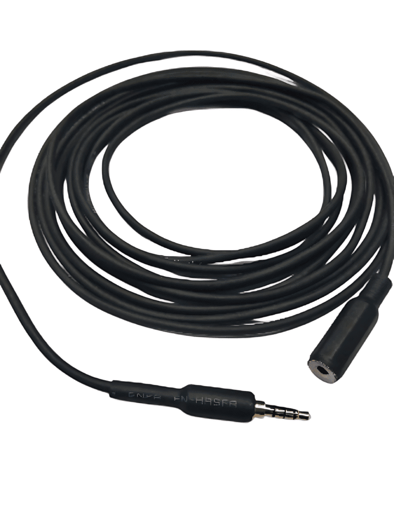 Splitter cable of 1.5/5m, Gold plated 3.5mm pin TRRS - Image 3