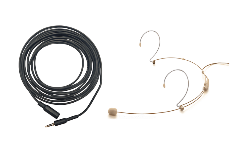 Ahuja EWM-100 innovative headband with 4.5m splitter cable